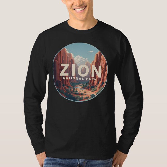 Camiseta Parque nacional Zion Utah (Anverso)