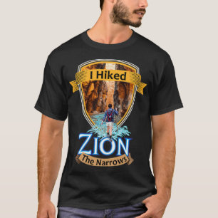 Camiseta Parque Nacional Zion, Utah, Caminé Por El Retro De