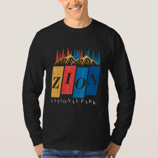 Camiseta Parque Nacional Zion Utah Cañón Recuerdo Cam de Se