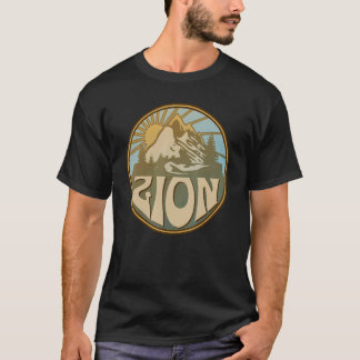 Camiseta Parque Nacional Zion Utah Naturaleza Montañas Send