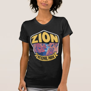 Camiseta Parque Nacional Zion Utah Retro