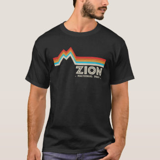 Camiseta Parque Nacional Zion Utah Retro Vintage