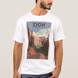 Camiseta Parque Nacional Zion vintage