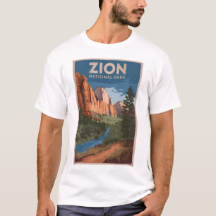 Camiseta Parque Nacional Zion vintage