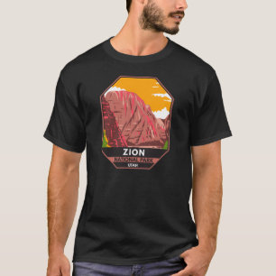 Camiseta Parque nacional Zion Vintage Utah