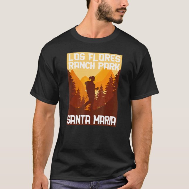 Camiseta Parque natural del rancho Santa Maria Los Flores (Anverso)