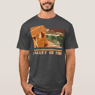 Camiseta Parque Natural Parque Estatal Valle de Fuego Ret D