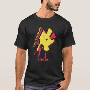 Camiseta Parque Ninja Ciudad Salto Edificios Carrera Freest