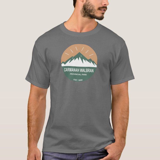 Camiseta Parque provincial Carmanah Walbran (Anverso)