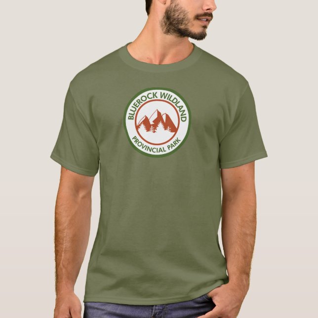 Camiseta Parque provincial de Bluerock Wildland (Anverso)