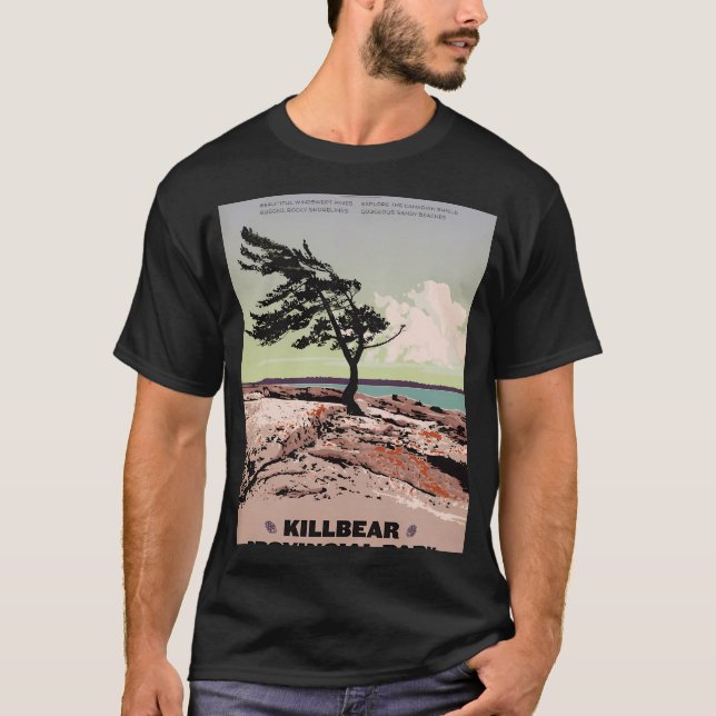 Camiseta Parque Provincial de Killbear (Anverso)
