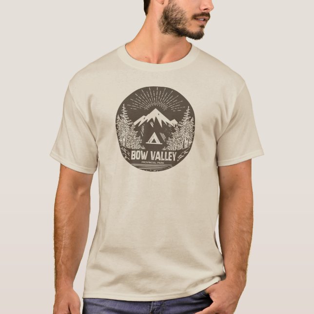 Camiseta Parque provincial del Valle de Bow (Anverso)