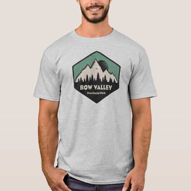Camiseta Parque provincial del Valle de Bow (Anverso)