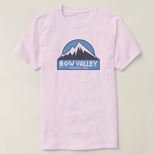 Camiseta Parque provincial del Valle de Bow (Diseño del anverso)