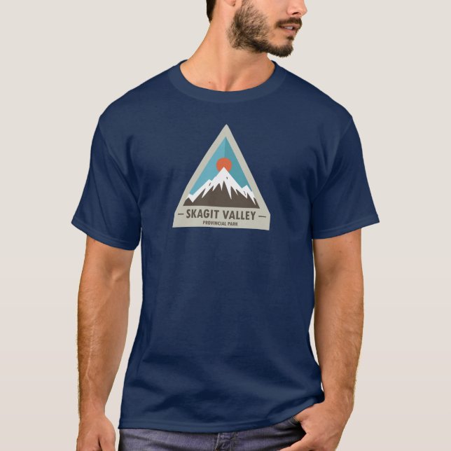 Camiseta Parque Provincial del Valle de Skagit (Anverso)