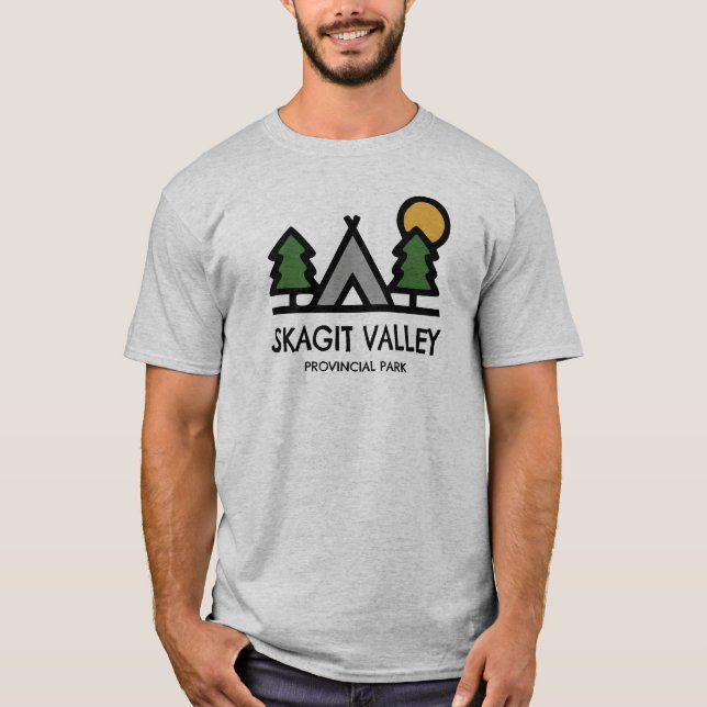 Camiseta Parque Provincial del Valle de Skagit (Anverso)