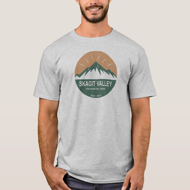 Camiseta Parque Provincial del Valle de Skagit (Anverso)