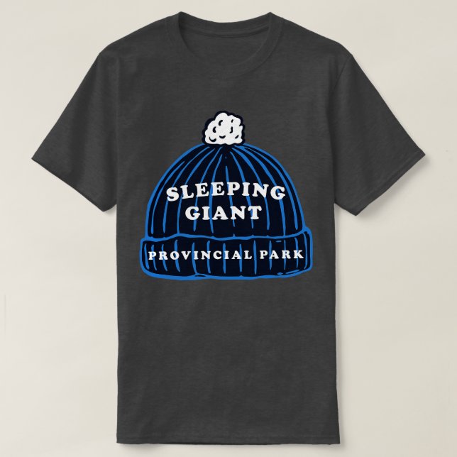 Camiseta Parque Provincial Gigante Durmiente Ontario Canada (Diseño del anverso)