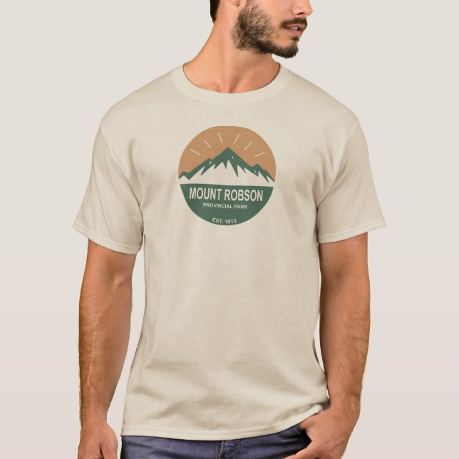 Camiseta Parque Provincial Mount Robson (Anverso)