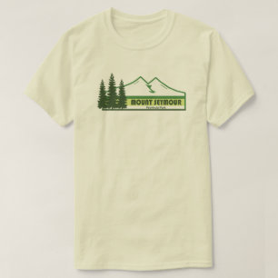 Camiseta Parque Provincial Mount Seymour Green Stripes