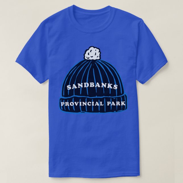Camiseta Parque provincial Sandbanks Ontario Canada Winter  (Diseño del anverso)