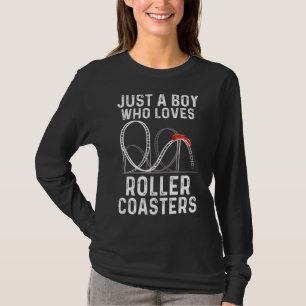 Camiseta Parque temático Cute Roller Coaster