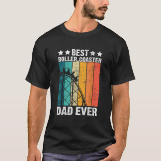 Camiseta Parque temático Día del Padre mejor montaña rusa p