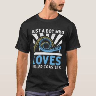 Camiseta Parque temático Roller Coaster Divertido Hombres M