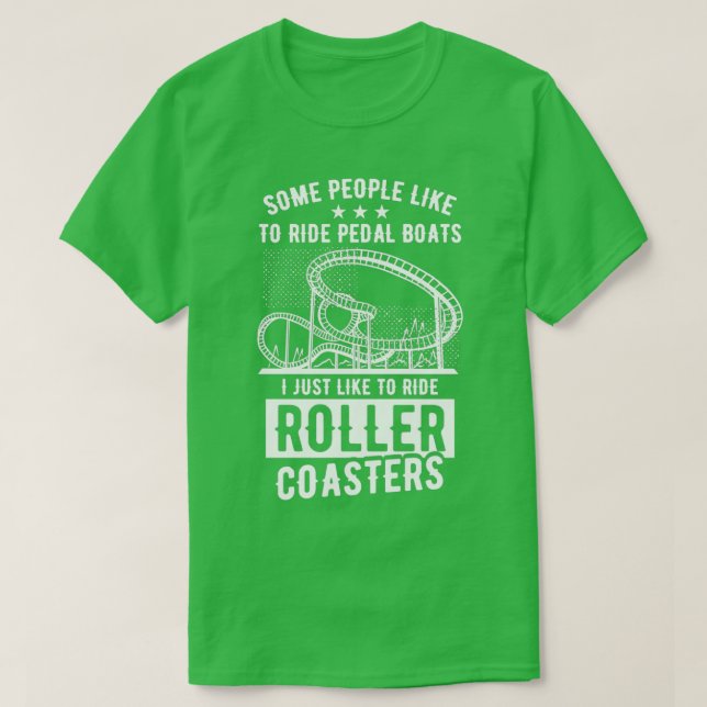 Camiseta Parque temático Rollercoaster Roller Coaster (Diseño del anverso)