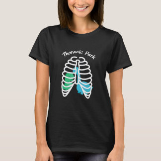 Camiseta Parque Torácico Escuadrón de Enfermeras Dinosaurio