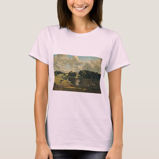 Camiseta Parque Wivenhoe por John Constable (Anverso)
