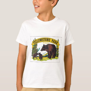 Camiseta Parque Wyoming los E.E.U.U. de Yellowstone del