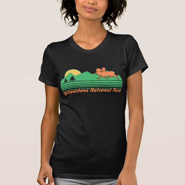 Camiseta Parque Yellowstone (Anverso)
