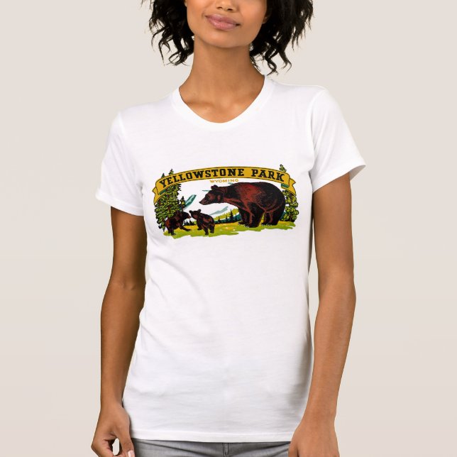 Camiseta Parque Yellowstone (Anverso)