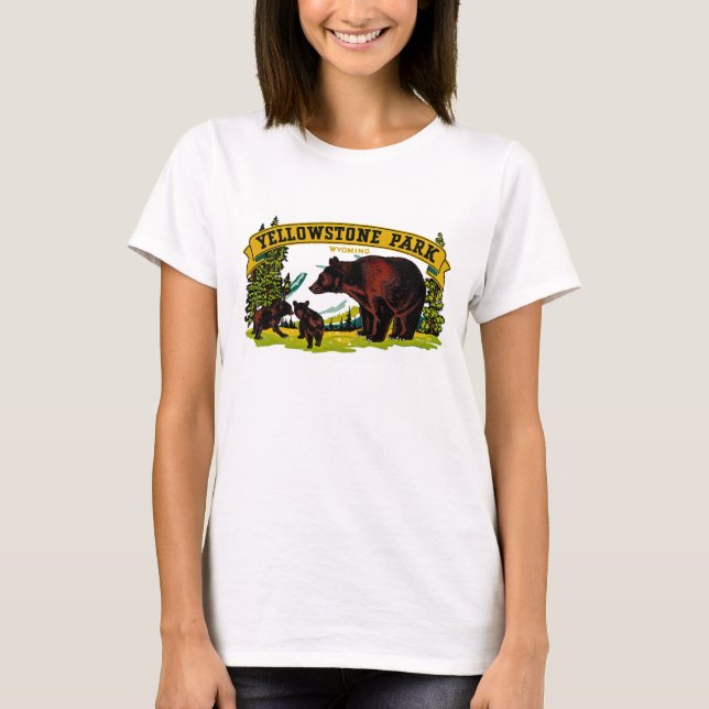 Camiseta Parque Yellowstone (Anverso)