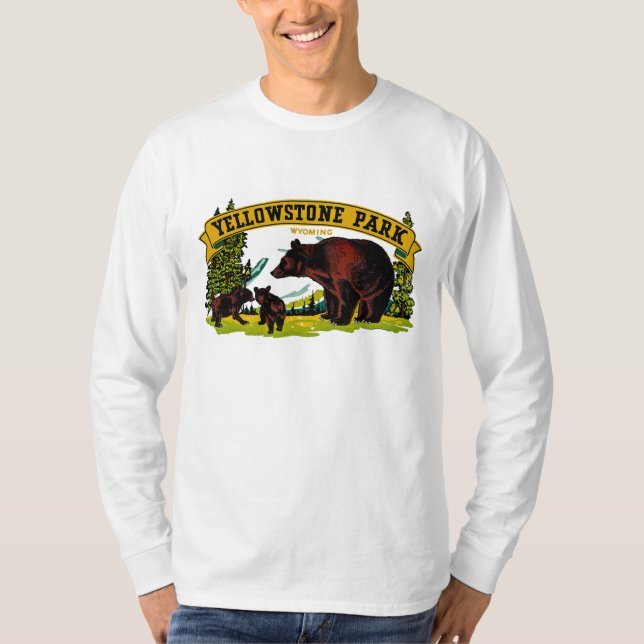 Camiseta Parque Yellowstone (Anverso)