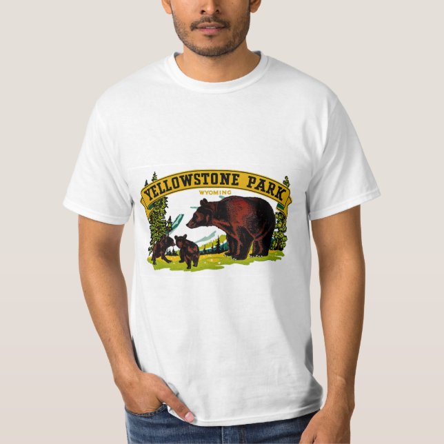 Camiseta Parque Yellowstone (Anverso)