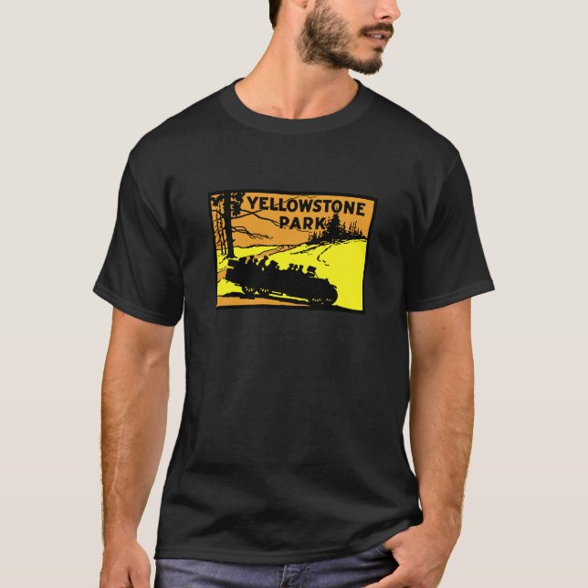 Camiseta Parque Yellowstone 1920 (Anverso)