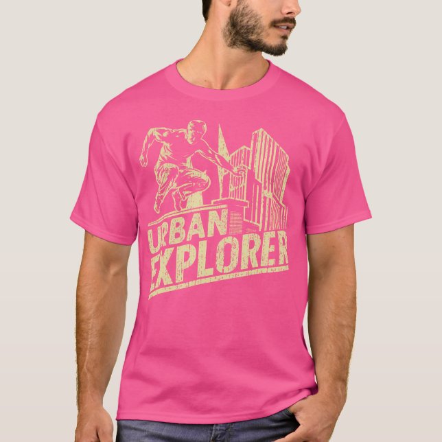 Camiseta Parqueour Explorador Urbano (Anverso)