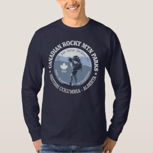Camiseta Parques canadienses de la montaña rocosa