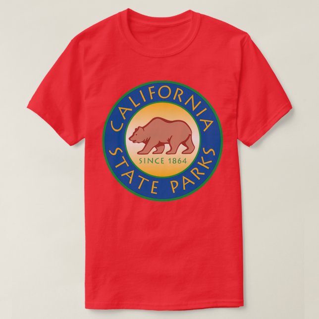 Camiseta Parques estatales de California (Diseño del anverso)