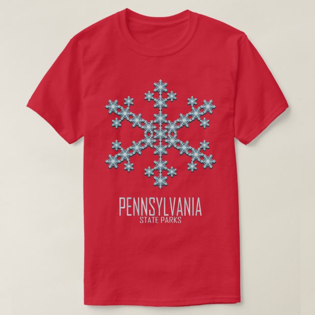 Camiseta Parques Estatales de Pennsylvania 2 (Diseño del anverso)