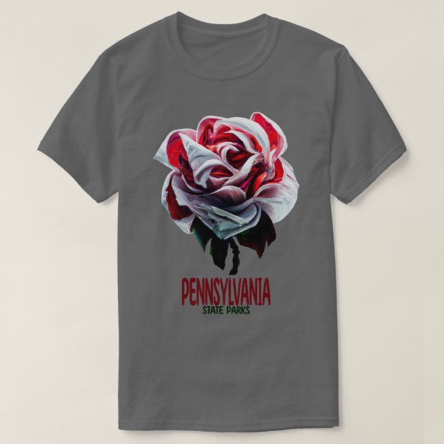 Camiseta Parques Estatales de Pennsylvania 3 (Diseño del anverso)