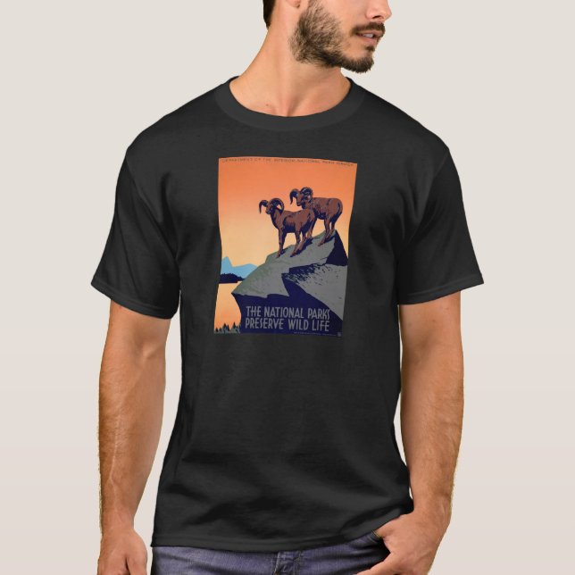 Camiseta Parques nacionales (Anverso)