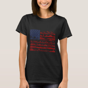 Camiseta Parques nacionales bandera americana patriótica 4 