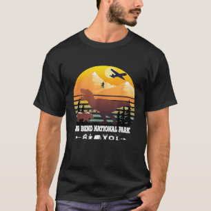 Camiseta Parques Nacionales Big Bend Campamento Mujeres S