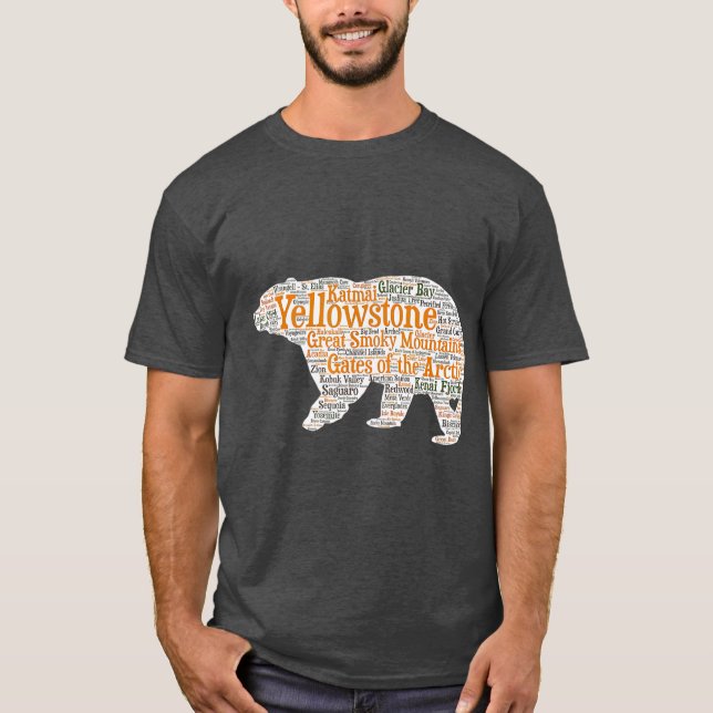 Camiseta Parques Nacionales Los 59 Parques Nacionales (Anverso)