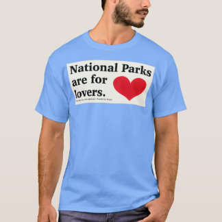 Camiseta Parques nacionales para amantes pegatinas