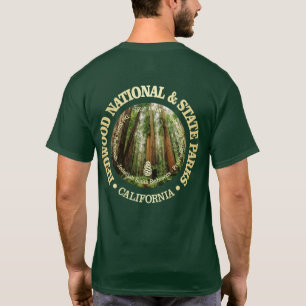 Camiseta Parques nacionales y estatales de secuoya (NP2)