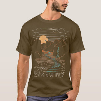 Camiseta Parques Nacionales Yosemite Lineales Art. 2